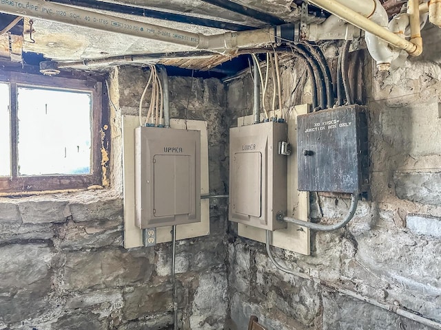 utilities with electric panel