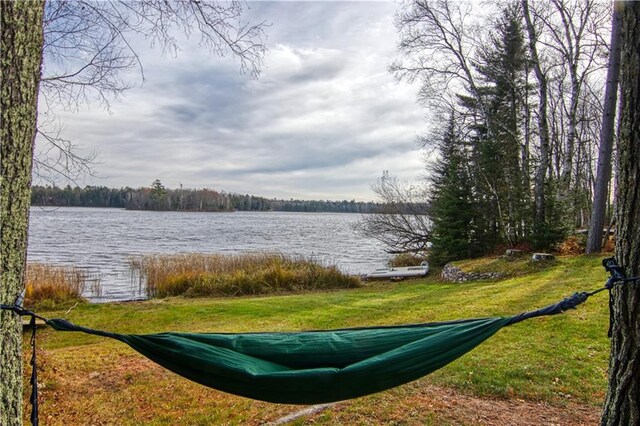 23310 Clam Lake Rd, Clam Lake, WI 54517 - water view