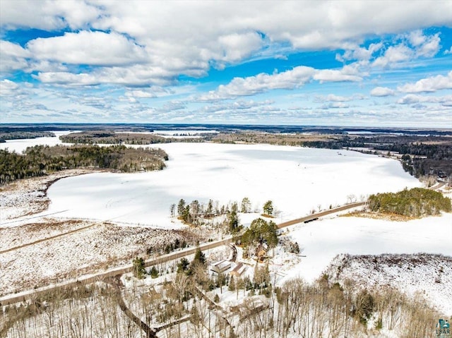 43240 County Highway D, Cable, WI 54821 - view of snowy aerial view