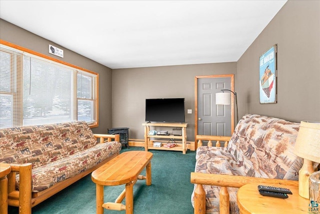 43240 County Highway D, Cable, WI 54821 - carpeted living area with baseboards