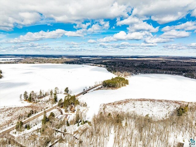 43240 County Highway D, Cable, WI 54821 - view of snowy aerial view