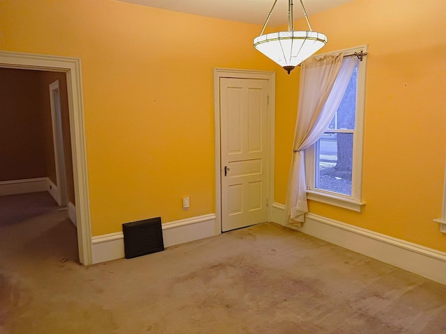 interior space with baseboards