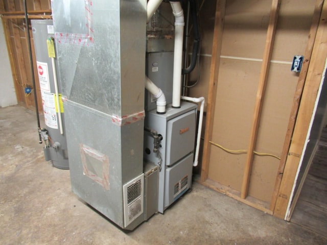 utilities with water heater