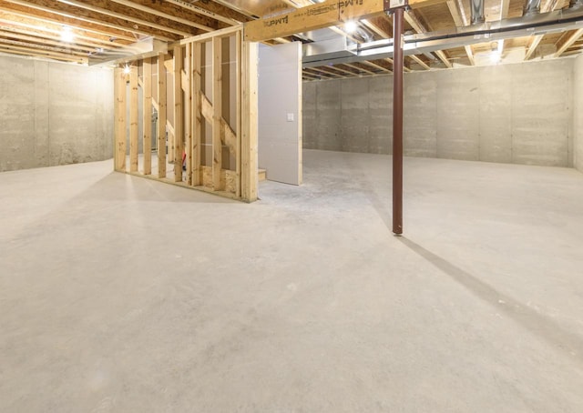 8012 Laufenberg Blvd, Cross Plains, WI 53528 - view of unfinished basement