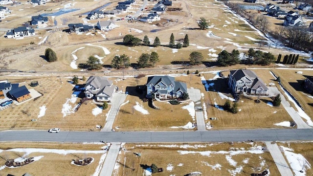 birds eye view of property featuring a residential view