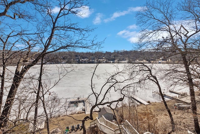 property view of water