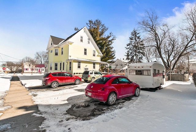 355 W Mill St, Columbus, WI 53925 - view of snowy exterior