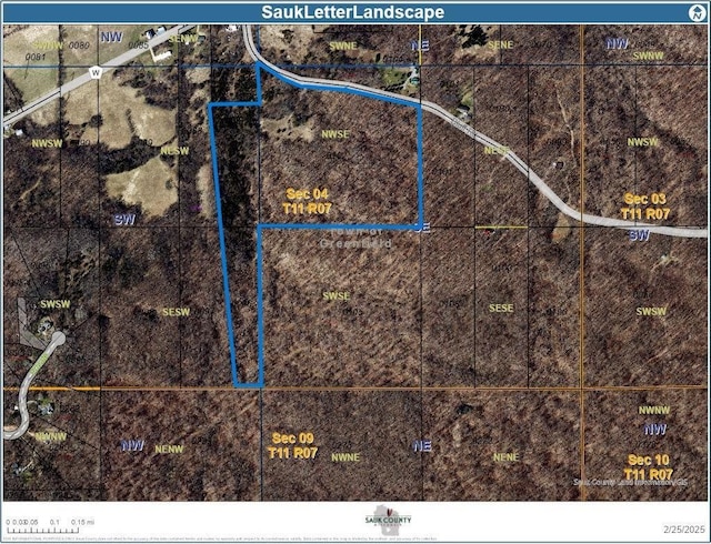 52.5ACRES Bluff Rd, Baraboo WI, 53913 land for sale