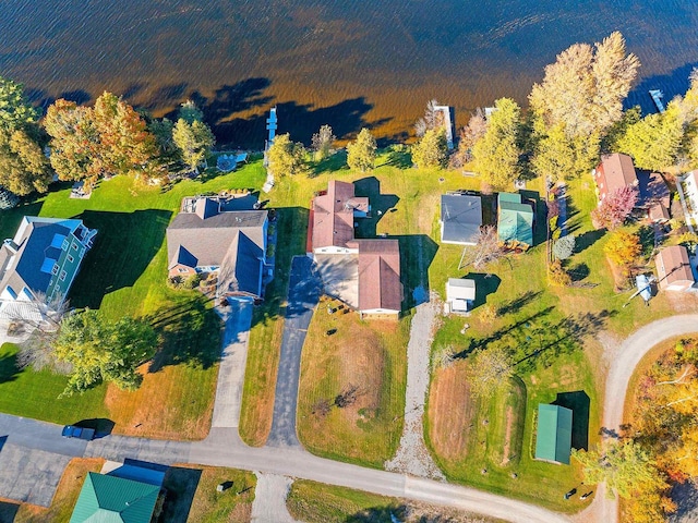 drone / aerial view featuring a residential view