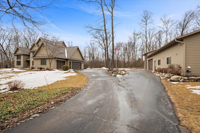 view of street featuring driveway