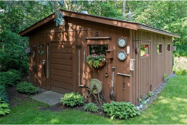 115 Pine Crest Rd, Balsam Lake, WI 54810 - view of outbuilding featuring an outdoor structure