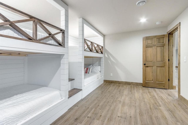 N8791 Lake Cabin Dr, New Lisbon, WI 53950 - interior space featuring baseboards and wood finished floors