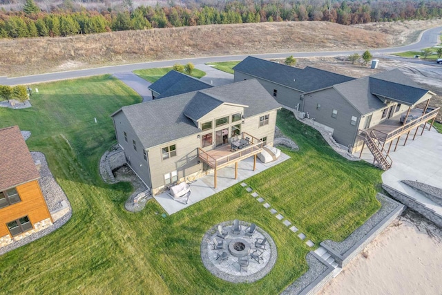 N8791 Lake Cabin Dr, New Lisbon, WI 53950 - drone / aerial view