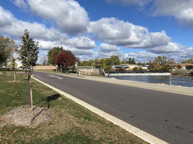 view of road