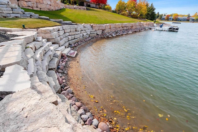 property view of water