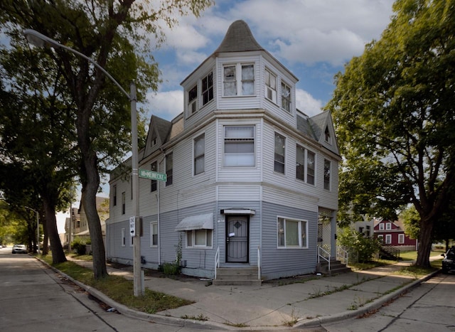 view of victorian house