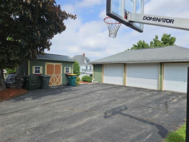 205 State St, Ripon, WI 54971 - view of garage