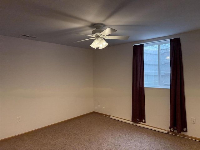 1080 Jaystone Ter, Waterloo, WI 53594 - carpeted empty room featuring ceiling fan and baseboards