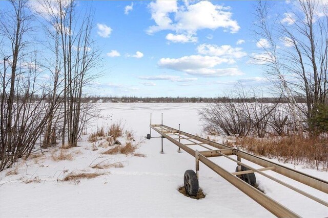 34239 Mcgraw Lake Rd, Danbury, WI 54830 - view of dock