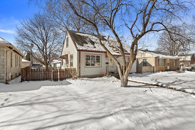 exterior space with fence