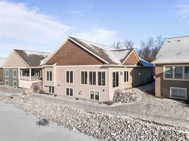 view of rear view of house