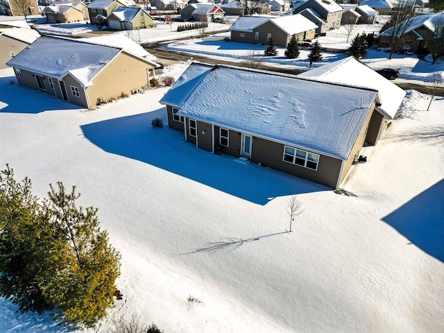 birds eye view of property featuring a residential view