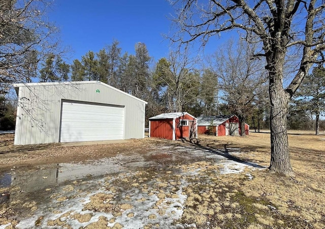 N9379 22nd Ave, Necedah, WI 54646 - view of detached garage