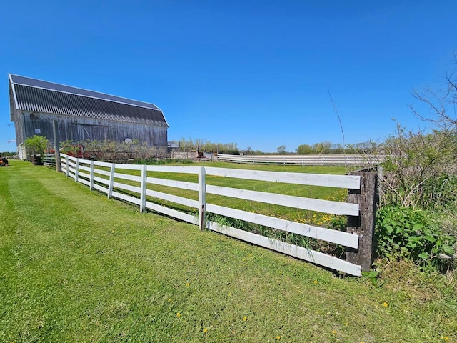 N3820 Fairwood Rd, Reeseville, WI 53579 - view of yard with an outdoor structure