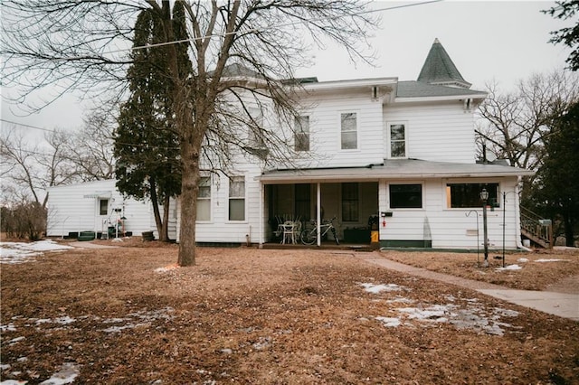 view of rear view of house