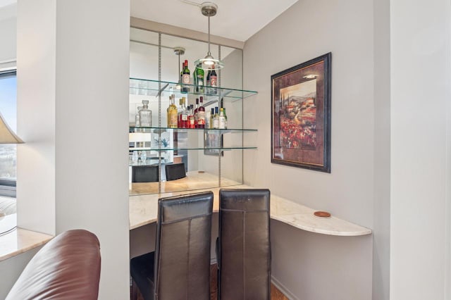 bar featuring bar