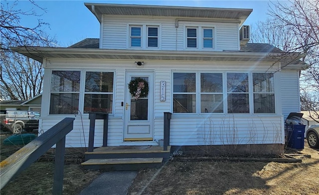 view of bungalow-style home