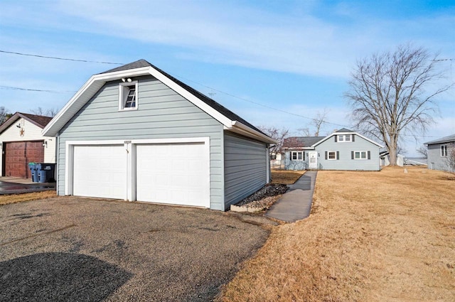 N8648 Linden Beach Rd, Fond Du Lac, WI 54937 - view of detached garage