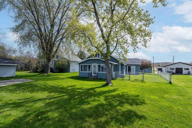 N8648 Linden Beach Rd, Fond Du Lac, WI 54937 - view of yard