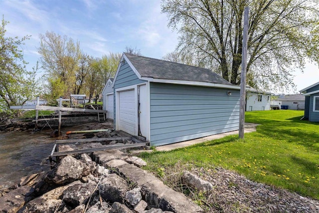 N8648 Linden Beach Rd, Fond Du Lac, WI 54937 - view of detached garage