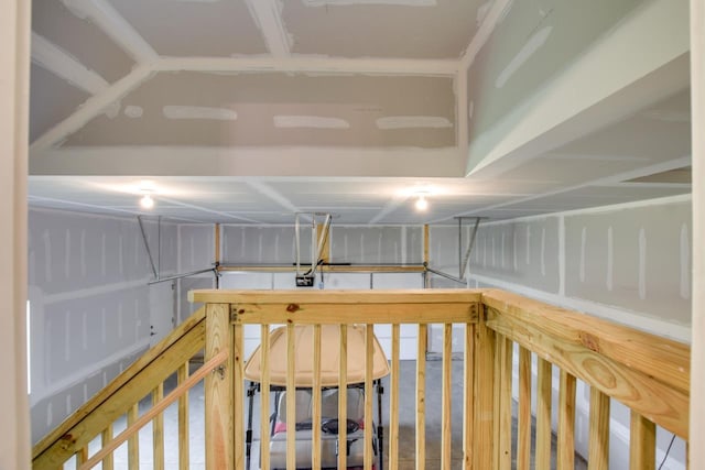 storage room featuring a garage