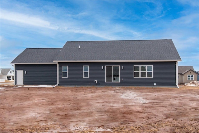 view of rear view of house