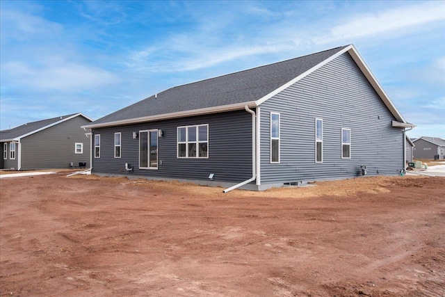 view of rear view of property