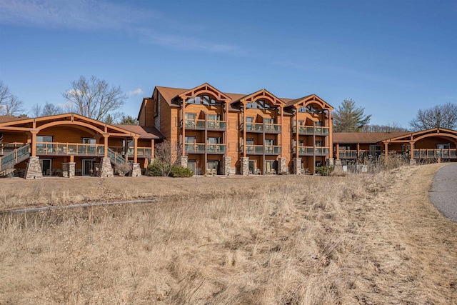 view of back of property