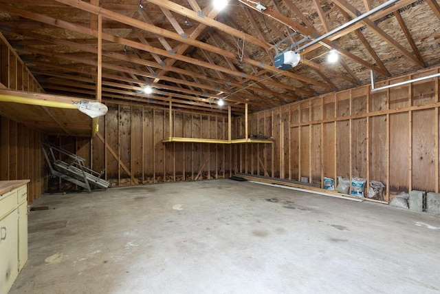 704 Fromm Ln, Elkhart Lake, WI 53020 - garage with a garage door opener