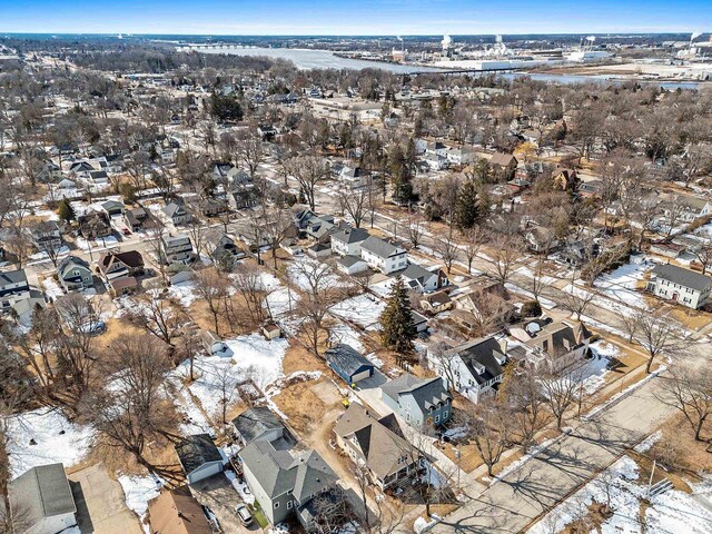 birds eye view of property featuring a residential view