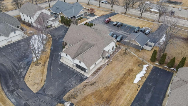 drone / aerial view featuring a residential view