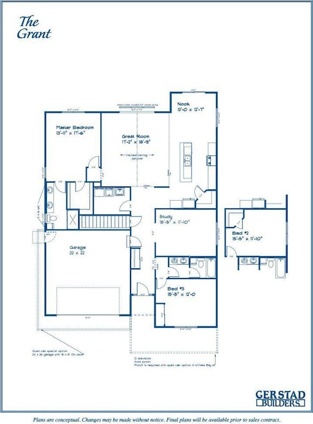 412 Kensington Ct Unit Lt142Grant, Williams Bay, WI 53191 - plan