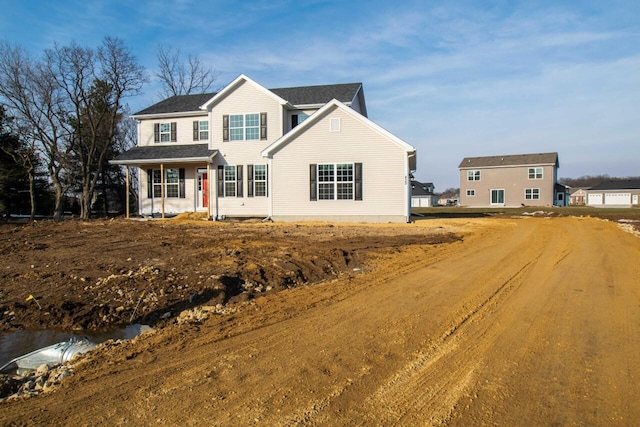 view of front of house