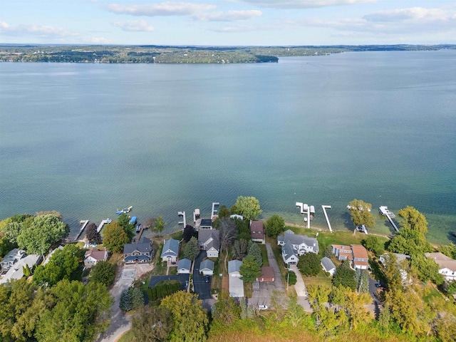 W3084 Blackbird Point Dr, Green Lake, WI 53946 - view of property location featuring a nearby body of water and nearby suburban area