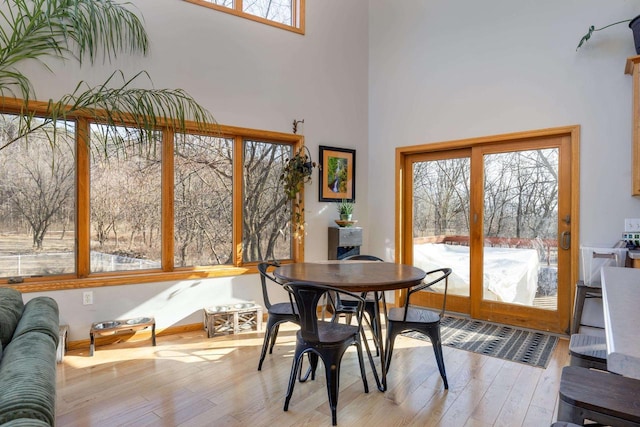 sunroom / solarium featuring a healthy amount of sunlight