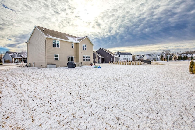 view of rear view of house