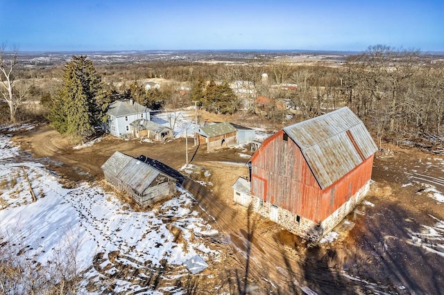 aerial view