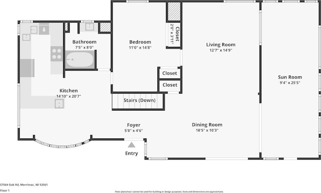 view of layout