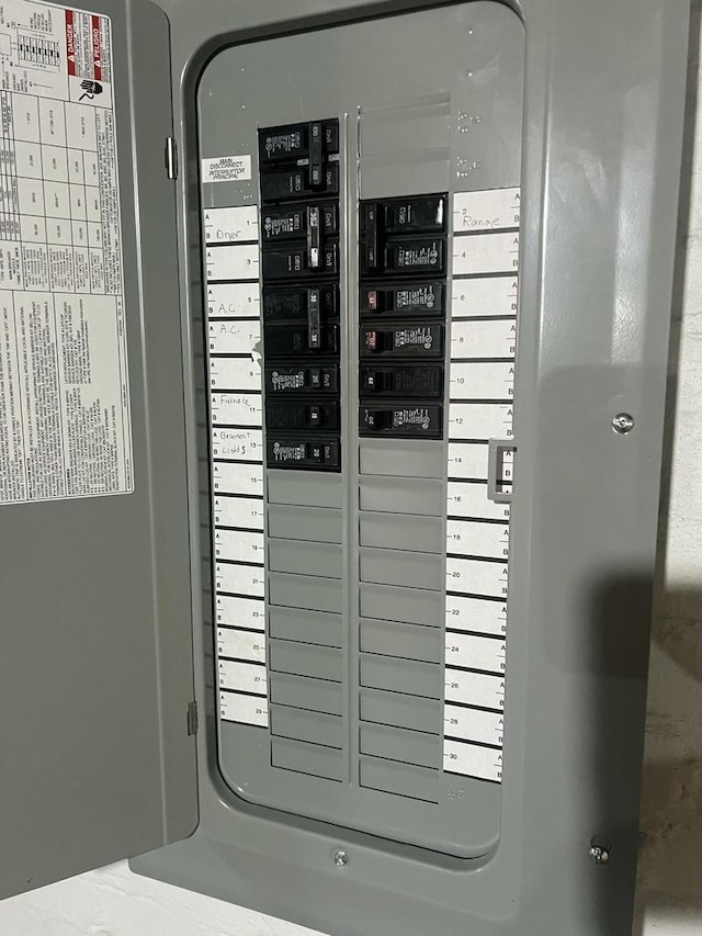 utilities featuring electric panel