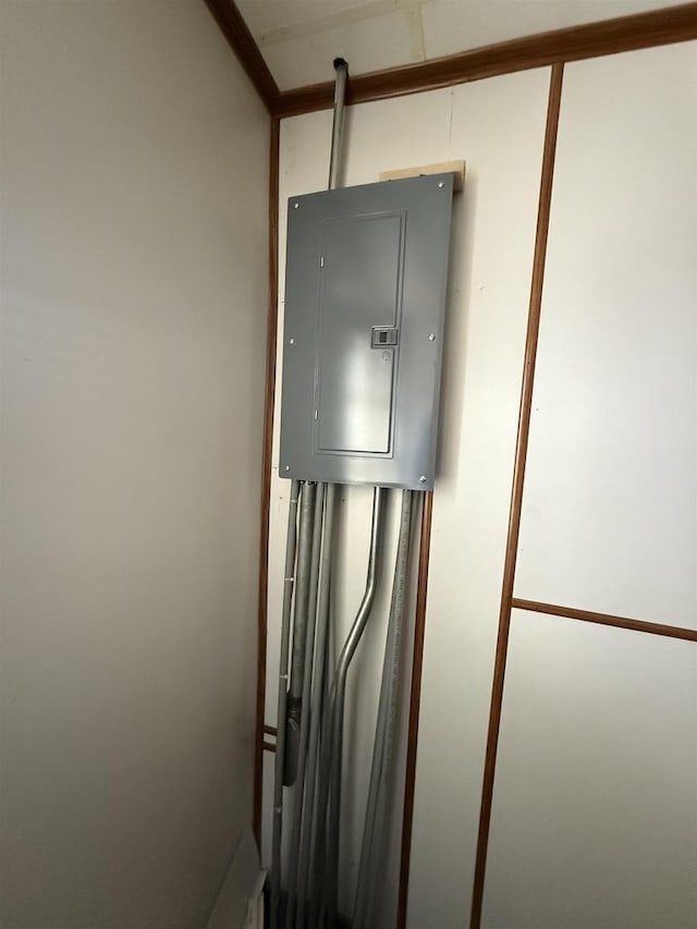 utility room featuring electric panel